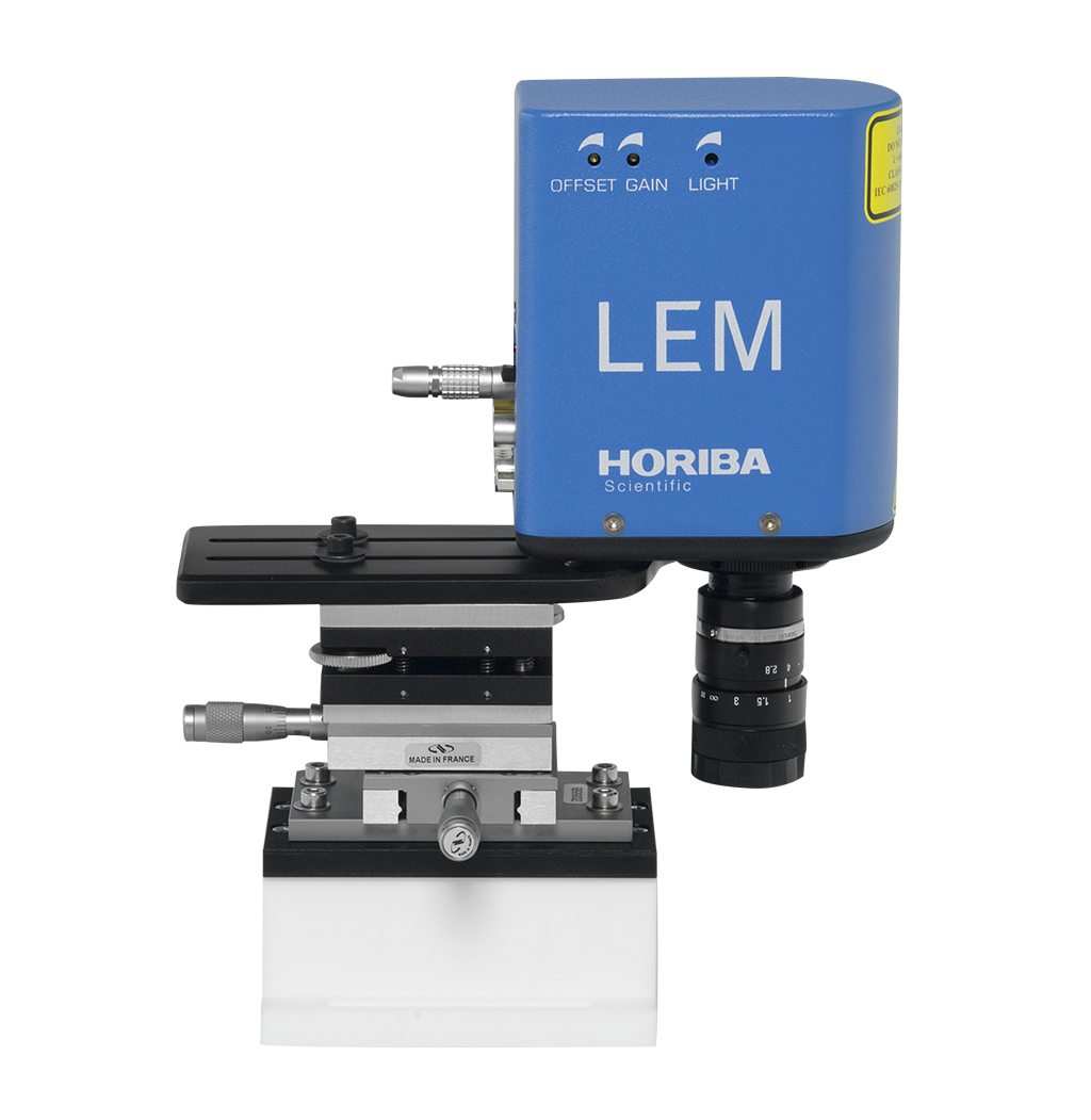 LEM Series Camera Endpoint Monitor based on Real Time Laser Interferometry, side view