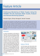 Continuous Monitoring of Water Supply Using the HORIBA TW-100 Automatic Water Quality Analyzer and Remote Monitoring Systems thumbnail