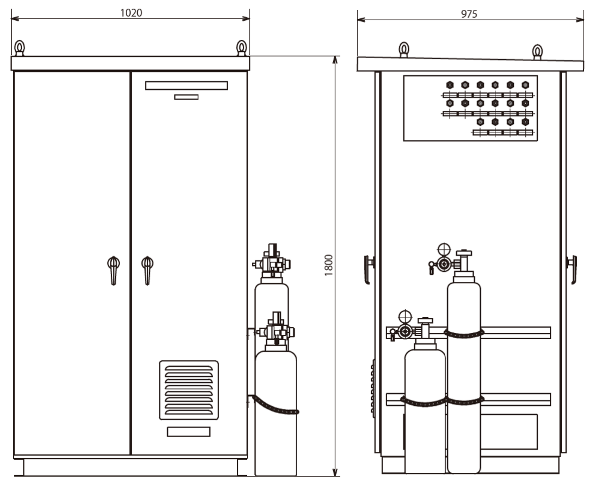 Figure 4. Example of the system with 12 switching sampling points