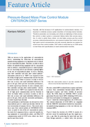 Pressure-Based Mass Flow Control Module CRITERION D507 Series thumbnail