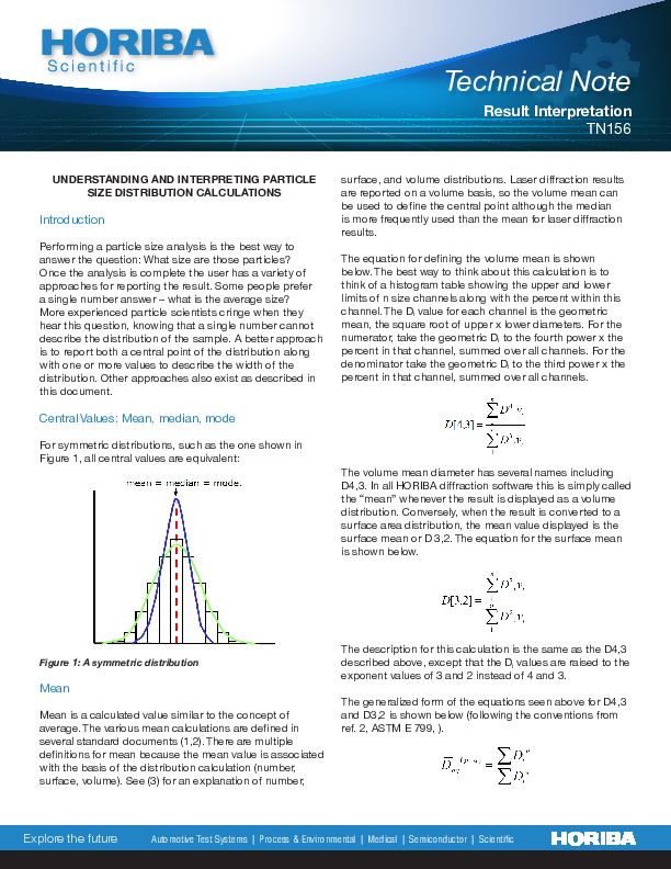Understanding and Interpreting Particle Size Distribution Calculations thumbnail