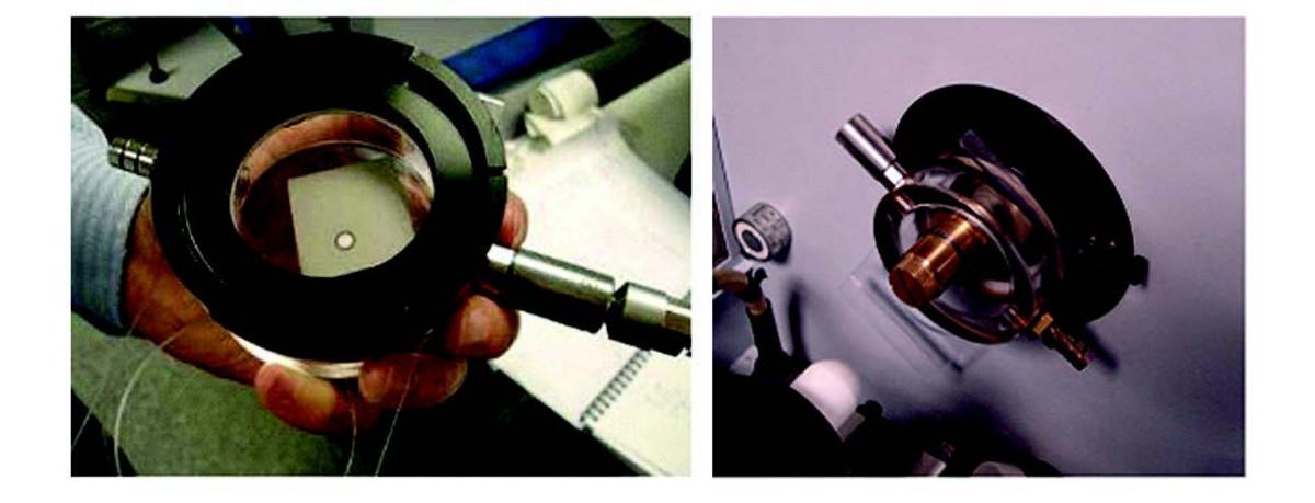 Li Bell accessories allow analysis of hygroscopic or flammable samples.