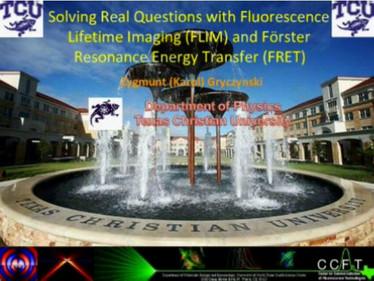 Solving Real Questions with FLIM and FRET