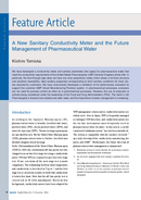 A New Sanitary Conductivity Meter and the Future Management of Pharmaceutical Water thumbnail