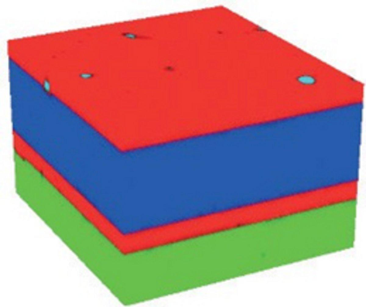 Spatial resolution of a Raman microscope: 3D imaging of polymer laminate masking film