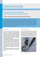 Development of the U-50 Series Multi-Parameter Water Quality Checker thumbnail