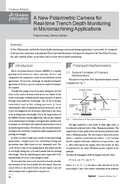 A New Polarimetric Camera for Real-time Trench Depth Monitoring in Micromachining Applications thumbnail