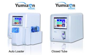 Hematology & ESR Analyzers: Yumizen H550E (autoloader), Yumizen H500E (open tube), Yumizen 500E (closed tube) 