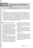 Forensic Light Source Application Review thumbnail