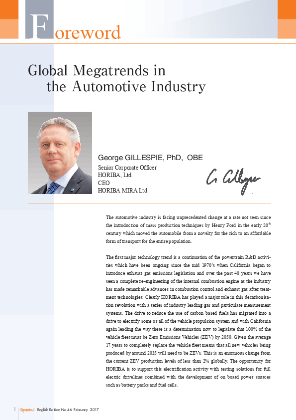 Global Megatrends in the Automotive Industry thumbnail