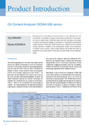 Oil Content Analyzer OCMA-500 series thumbnail
