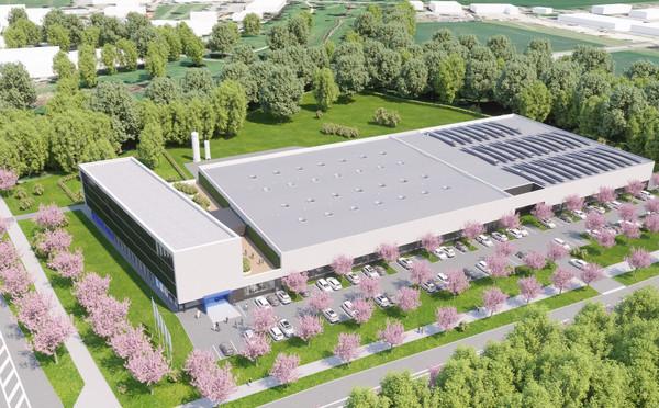 HORIBA FuelCon’s new building(artist’s rendition)