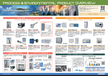 Process & Environmental 製品ラインアップ