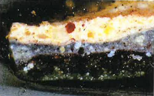 The non destructive and in-situ analysis of pigments