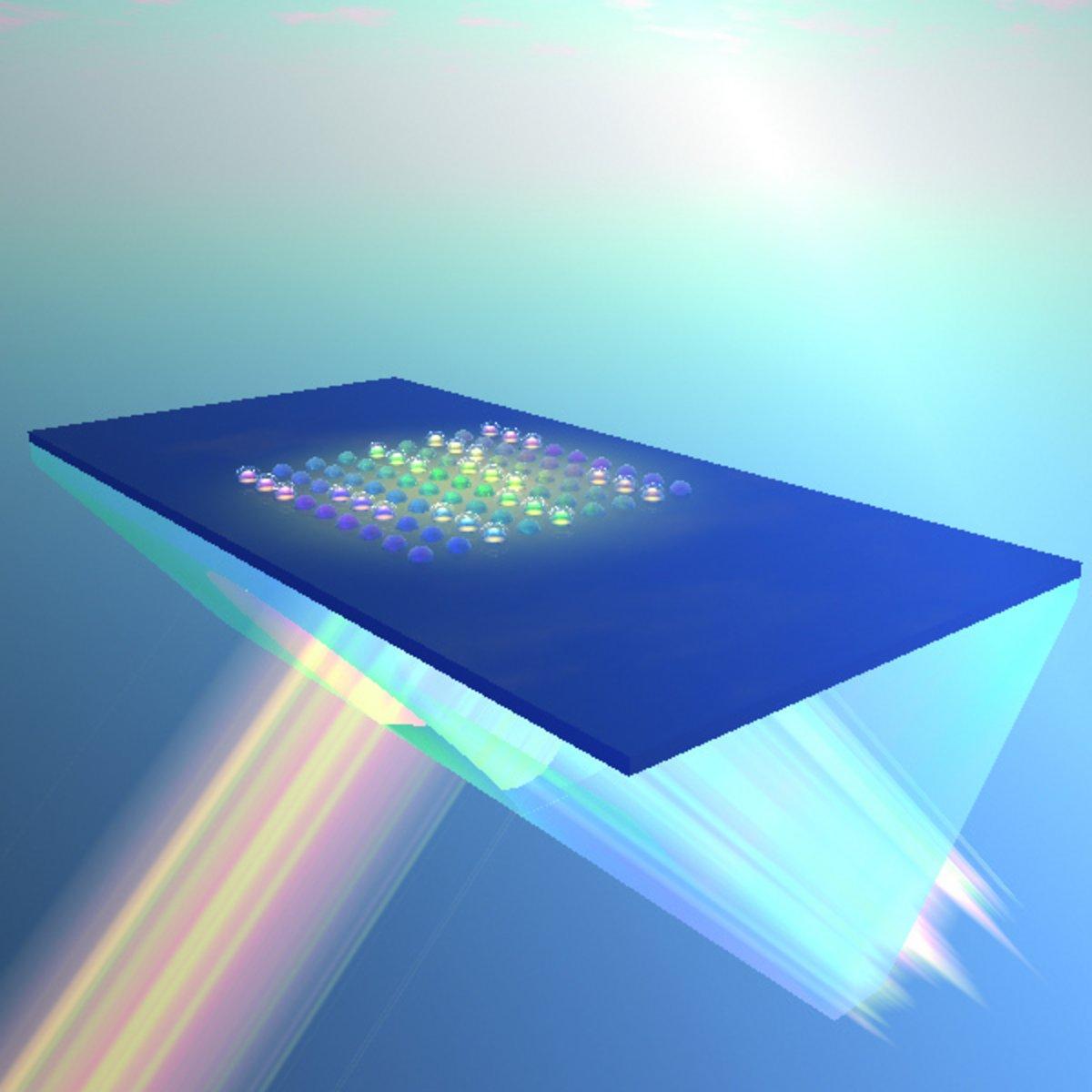 SPR phenomenon occurs at the interface between the biochip metallic surface and the liquid medium.