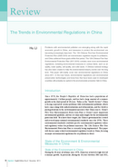 The Trends in Environmental Regulations in China thumbnail