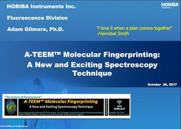 A-TEEM Molecular Fingerprinting Webinar