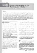 Raman Instrumentation for the Pharmaceutical Industry thumbnail