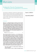Finding the Time for Fluorescence - Its Measurement and Applications in Life Science - thumbnail