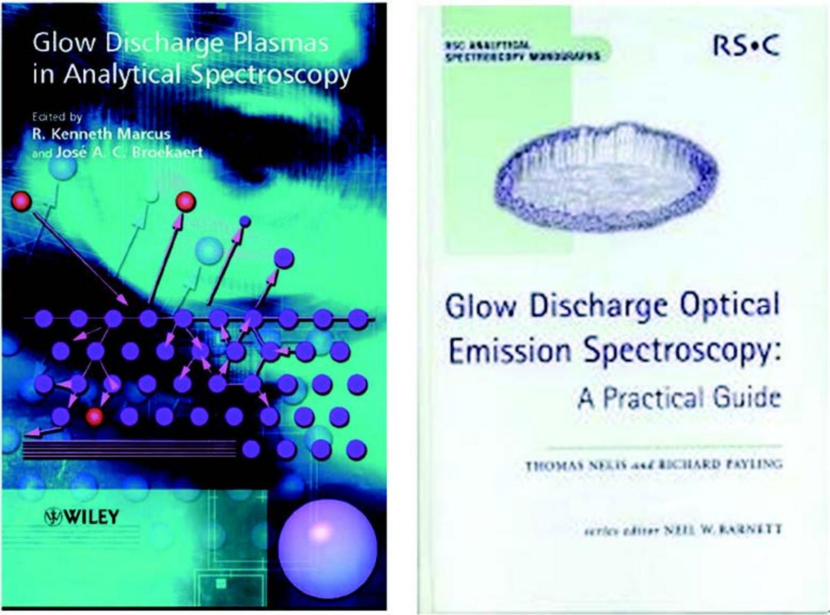 K. Marcus, J. Broekaert. Glow Discharge Plasmas in Analytical Spectroscopy. Wiley T. Nelis, R. Payling. Practical Guide to Glow Discharge Optical Emission Spectrometry. RSC