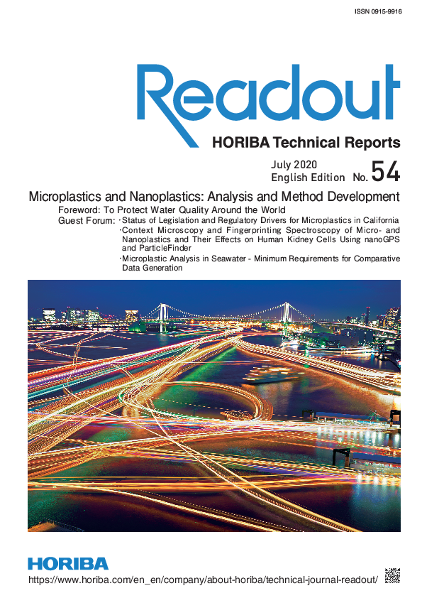 Readout No. E54 Microplastics and Nanoplastics: Analysis and Method Development thumbnail