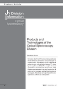 Products and Technologies of the Optical Spectroscopy Division thumbnail