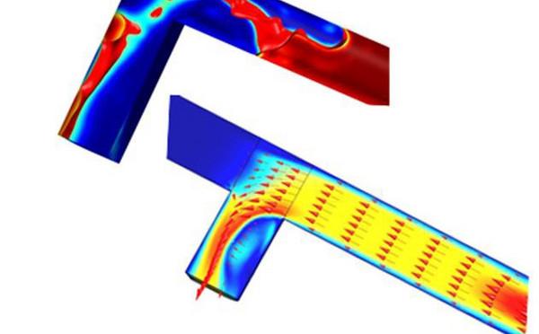 Flow simulation in pipes/bends Flow simulation in pipes/bends