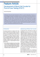 Development of Blood Cell Counter for Point of Care Testing (POCT) thumbnail