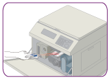 Temperature management for copying machines Temperature management for copying machines
