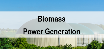 Stromerzeugung aus Biomasse
