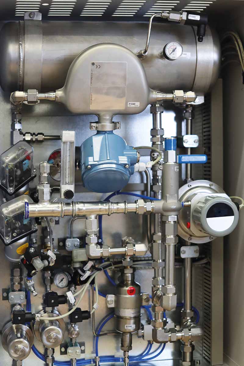 HyFQ-2000 Hydrogen Fuel Flow Meter Inside View Detail
