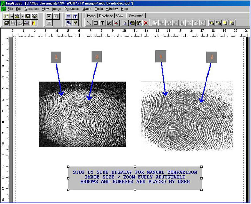 ImaQuest Fingerprint Enhancement Software - HORIBA