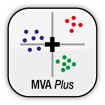 MVAPlus - The Multivariate Analysis LabSpec 6 App For All Raman Maps - Logo