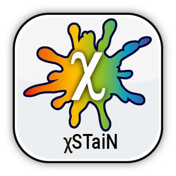 χSTaiN™ - Instant Raman Analysis Logo