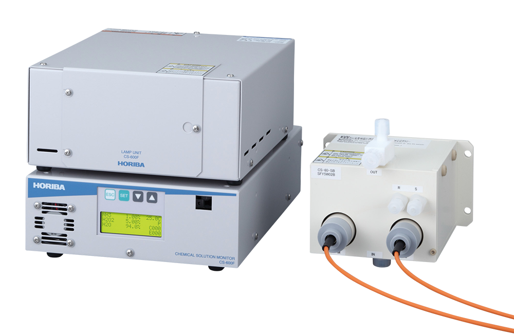 Fiber Optic Type Chemical Concentration Monitor CS-600F