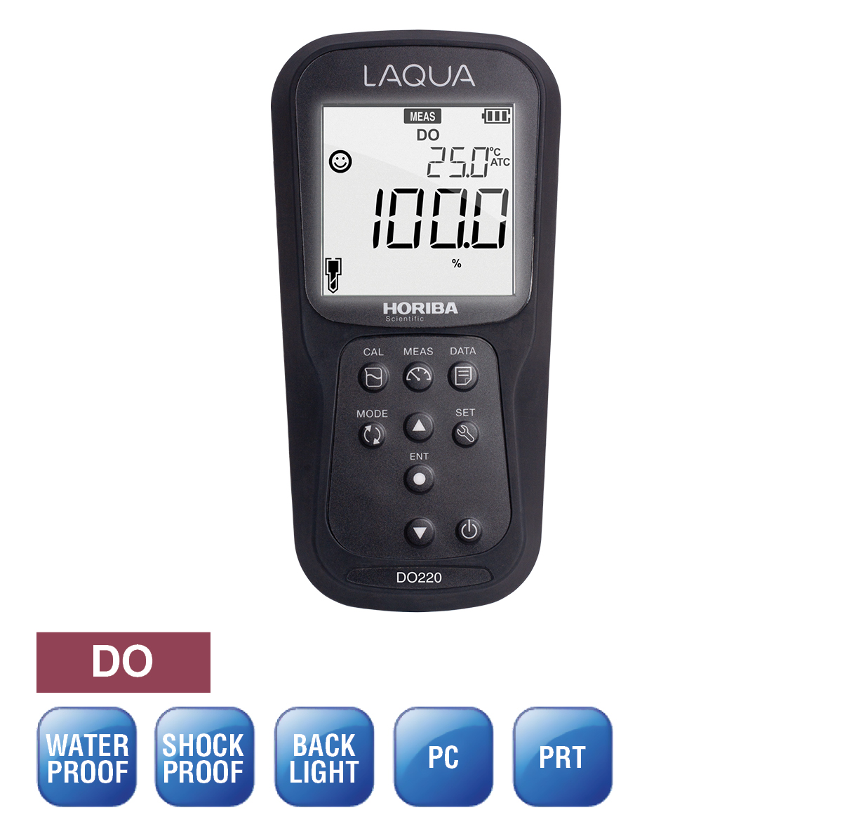LAQUA DO220 Dissolved Oxygen/Temperature Handheld Meter