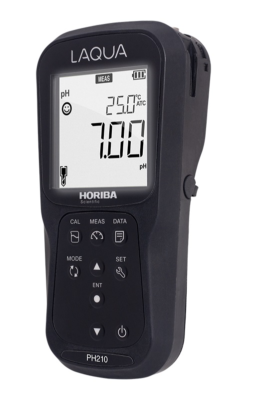 NEW 堀場製作所 HORIBA ポータブル型pHメータ D-210P メータ単体 本体のみ pH ORP 温度