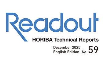 HORIBA Technical Reports "Readout" No.59 is published
