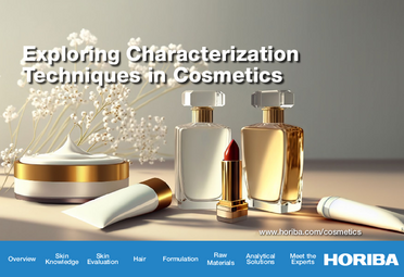 Exploring characterization techniques in cosmetics e-book