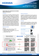 Particle Sizing of the Catalyst Ink for the Cathode Material of the Fuel Cell thumbnail