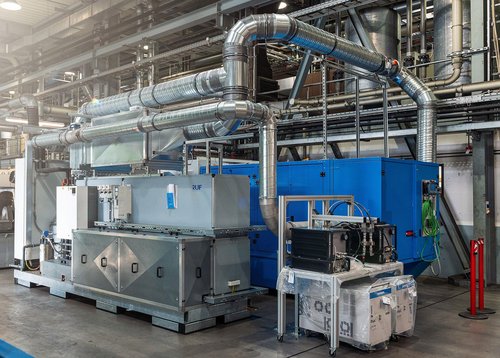 HORIBA GIANT 5200 Brake Dynamometer for measuring brake emissions according to WLTP at TMD Friction, a leading global supplier of high-quality brake friction solutions.