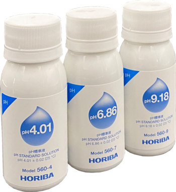 標準液・比較電極内部液・洗浄液 - HORIBA