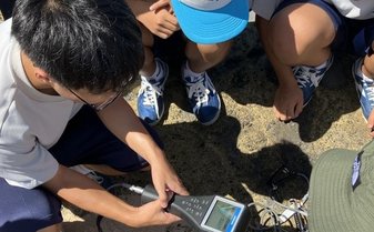 長崎県立宇久高等学校にて「はかる」出前授業