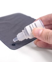 TB220-SILICONE OIL, CLOTH SET: one drop of silicone oil onto cloth