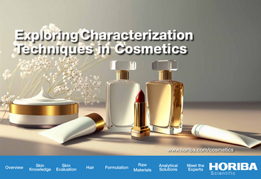 Exploring characterization techniques in cosmetics e-book