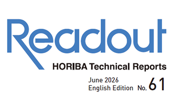 HORIBA Technical Reports "Readout" No.61 is published