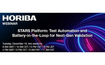 STARS Platform: Test Automation and Battery-in-the-Loop for Next-Gen Validation