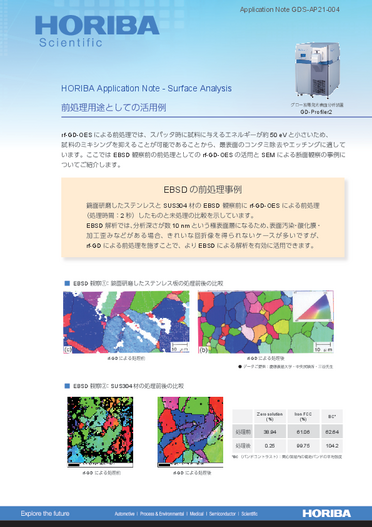 前処理用途としての活用例