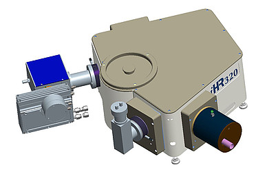 custom spectrometer designed and built by HORIBA Scientific