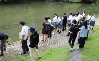 水質計で「はかる」体験から、地球の未来を考える　ー 高校生の探究支援プロジェクト ＜亀岡高等学校編＞